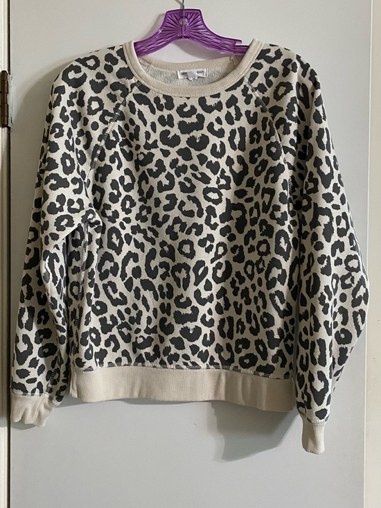 Grayson Threads Sweaters - Grayson Threads Leopard Print Crewneck Sweater - Black & Cream